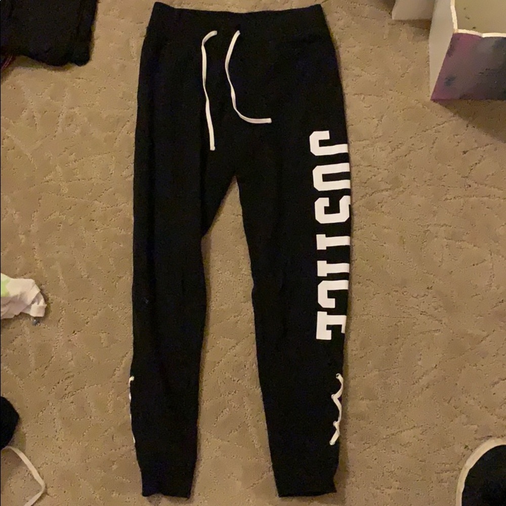 Black Sweatpants (Justice; Size 12)
